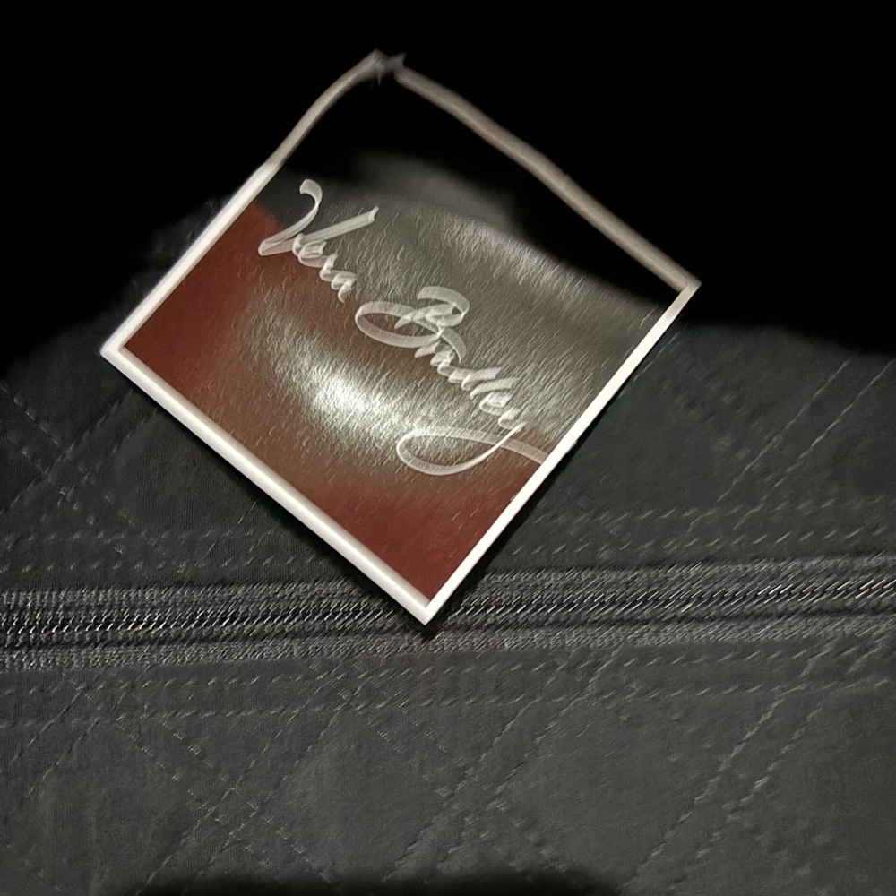 Black Quilted Garment Bag - Picture 4 of 8